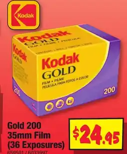 Gold 200 35mm Film (36 Exposures)
