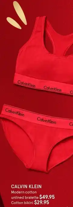 Calvin Klein Cotton Bikino