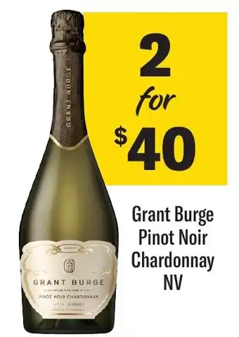 Liquorland Grant Burge Pinot Noir Chardonnay NV offer