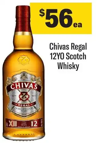 Liquorland Chivas Regal 12YO Scotch Whisky offer