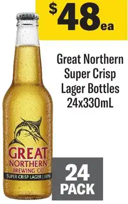 Liquorland Great Northern Super Crisp offer