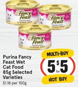 Ritchies Purina Fancy Feast Wet Cat Food offer