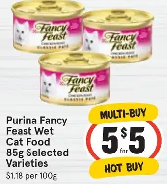 Ritchies Purina Fancy Feast Wet Cat Food offer