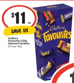 Ritchies Cadbury Favourites offer
