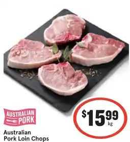 Ritchies Australian Pork Loin Chops offer