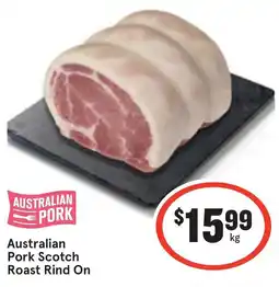 Ritchies Australian Pork Scotch Roast Rind On offer