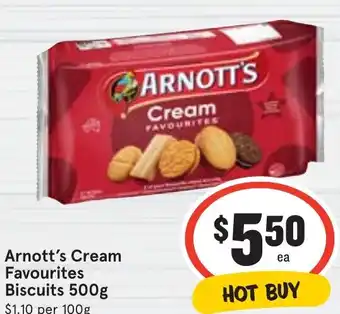 Ritchies Arnott's Cream Favourites Biscuits offer
