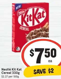 Ritchies Nestlé Kit Kat Cereal offer