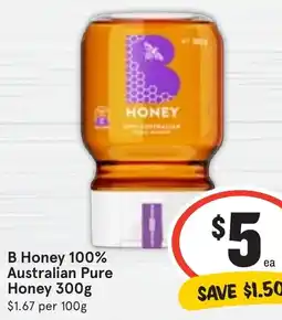 B Honey 100% Australian Pure Honey