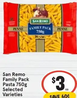 Ritchies San Remo Family Pack Pasta offer