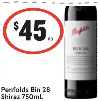 Ritchies Penfolds Bin 28 Shiraz offer