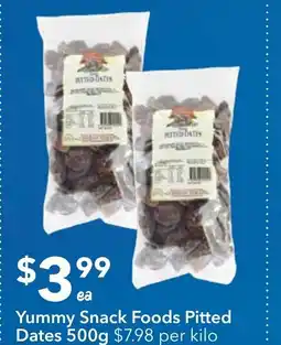 Ritchies Yummy Snack Foods Pitted Dates offer