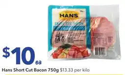 Ritchies Short Cut Bacon offer
