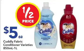 Ritchies Cuddly Fabric Conditioner Varieties offer