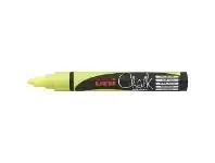 Officeworks Uni Liquid Chalk Marker Bullet Tip Fluoro Yellow offer