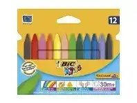 Officeworks BIC Kids Triangular Crayons 12 Pack offer