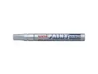 Officeworks UNI PX-20 Paint Marker Silver offer