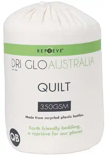 50% off Dri Glo Repreve Recycled Quilt