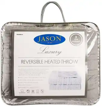 Spotlight Jason Reversible Heated Throw offer