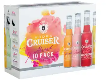Vodka cruiser mixed 275ml (10 pack)