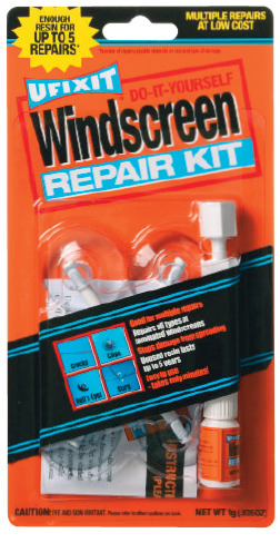 Ufixit windscreen repair kit