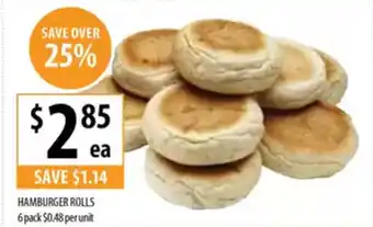 Supabarn Hamburger Rolls offer