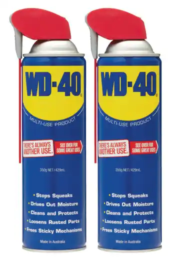 Repco Wd-40 multi purpose lubricate with smart straw 350g offer