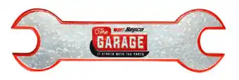 Metal wall art - the garage spanner