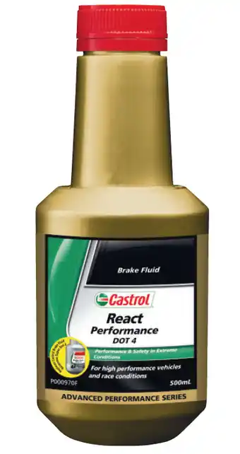 Repco Castrol react performance brake fluid 500ml offer