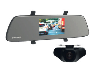 Repco Parkmate 5.0" clip-on mirror monitor with built-in cameras offer