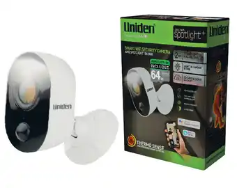 Repco Uniden app cam spotlight security camera offer