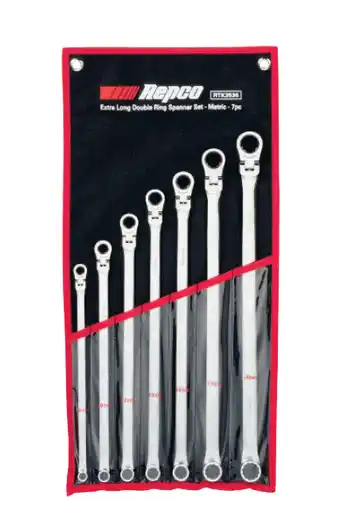 Repco Repco 7 pc double ring spanner set offer