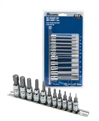 Mechpro blue 11 pc hex socket sets