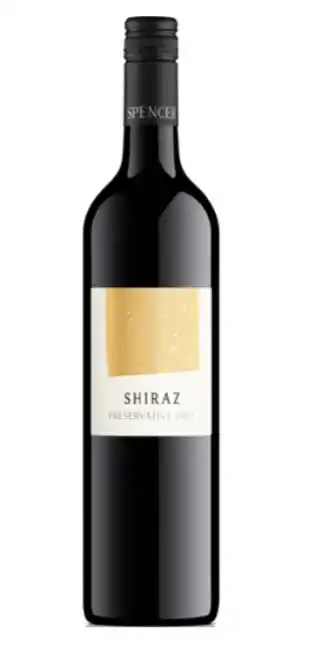 Vintage Cellars Nick spencer preservative free shiraz, gundagai offer