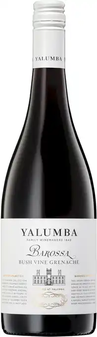 Vintage Cellars Yalumba sc barossa bush vine grenache, south eastern australia offer