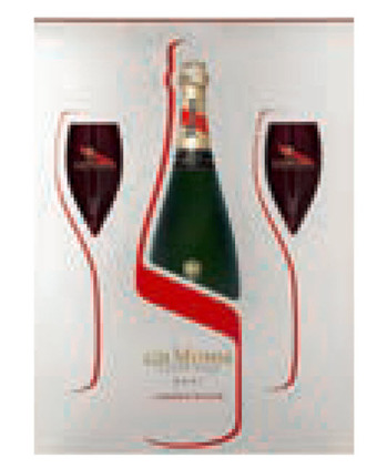 Vintage Cellars Mumm cr nv + twin flute pack, champagne, france offer