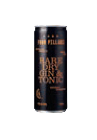 Four pillars rare dry gin & tonic 4x250ml