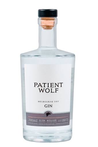 Patient wolf melbourne dry gin 700ml