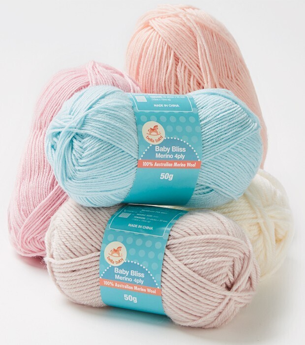 40 off Bella Baby Baby Bliss Merino 4ply, 50g offer at Spotlight