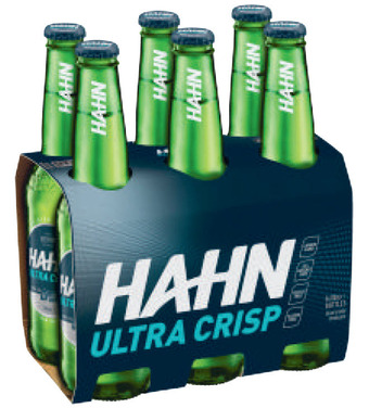 Hahn ultra crisp bottle 6x330ml