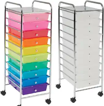 Spotlight Recollections 10 Drawer Rolling Organisers offer