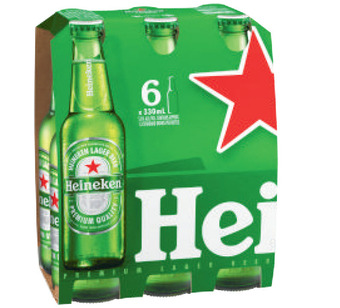 Liquorland Heineken bottle 6x330ml offer