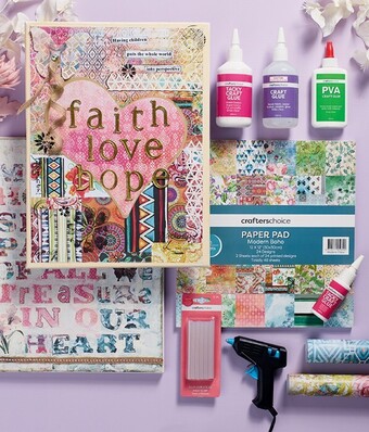 Spotlight 25% off Crafters Choice Paper Pads, Packs & Glues offer