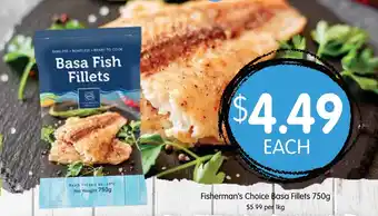 Spudshed Fisherman's Choice Basa Fillets offer