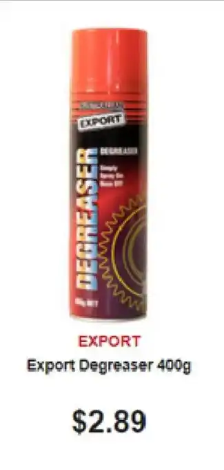 SuperCheap Auto Export Degreaser 400g offer
