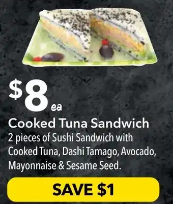 Ritchies Cooked Tuna Sandwich offer