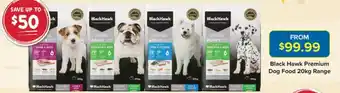 PetO Black Hawk Premium Dog Food 20Kg Range offer