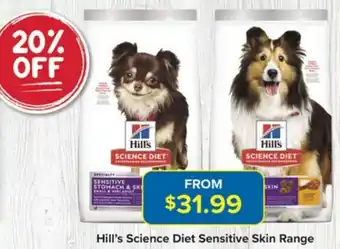 Hill's Science Diet Sensitive Skin Range