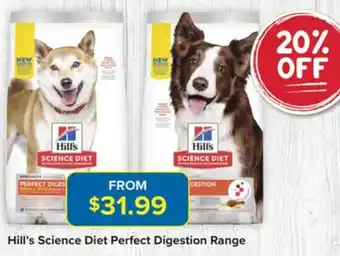 PetO Hill's Science Diet Perfect Digestion Range offer