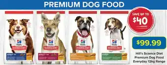 Hill's Science Diet Premium Dog Food Everyday 12Kg Range